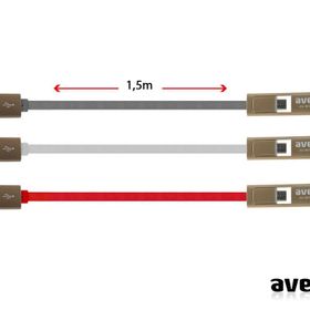 Avec AV-W118 USB-MICRO USB+IP5/6 1M Kablo