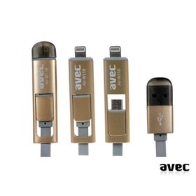 Avec AV-W118 USB-MICRO USB+IP5/6 1M Kablo