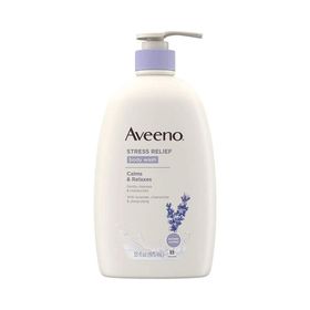Aveeno 975 ml Stress Relief Lavanta Kokulu Vücut Şampuanı