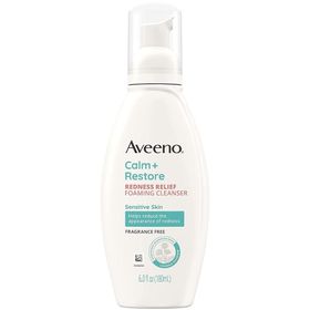 Aveeno Calm+ Restore 180 ml Kızarıklık Karşıtı Yüz Yıkama Köpüğü