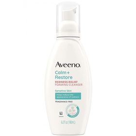 Aveeno Calm+ Restore 180 ml Kızarıklık Karşıtı Yüz Yıkama Köpüğü