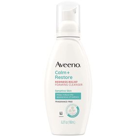 Aveeno Calm+ Restore 180 ml Kızarıklık Karşıtı Yüz Yıkama Köpüğü