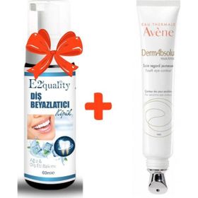 Avene 15 ml Dermabsolu Canlandırıcı Ve Sıkılaştırıcı Göz Bakım Kremi+E2'quality Diş Beyazlatıcı Köpük