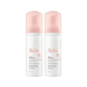 Avene 2x150 ml Mousse Nettoyante Hassas ve Normal Cilt için Temizleyici Yüz Temizleme Köpüğü