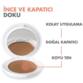 Avene 3282770100242 10 gr SPF 50 Renkli Güneş Koruyucu Kompakt Pudra