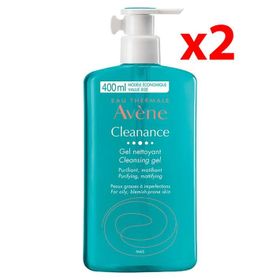 Avene Cleanance 2x400 ml Yüz ve Vücut Temizleme Jeli