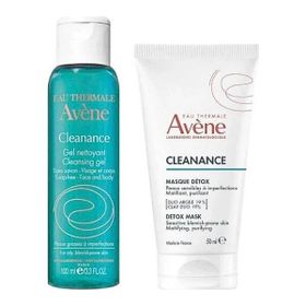 Avene Cleanance 50 ml Detox Mask+100 ml Cleanance Cleansing Gel Bakım Kiti