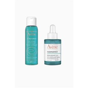 Avene Cleanance A.H.A Exfoliating 30 ml Serum+100 ml Cleanance Cleansing Gel Bakım Kiti