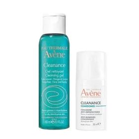 Avene Cleanance Comedomed 30 ml Konsantre Bakım Kremi ve Avene Cleanance 100 ml Hediye Temizleme Jeli