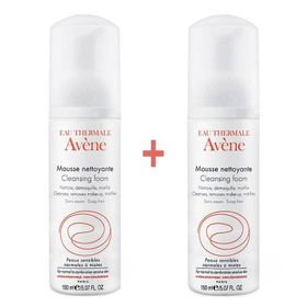 Avene Cleansing Foam 2x150 ml Cilt Temizleme Köpüğü