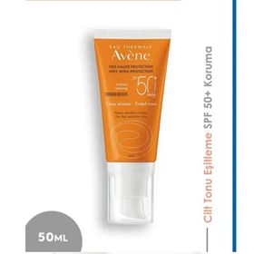 Avene Fondöten Etkili Hassas-Kuru Ciltler 50 Faktör Renkli 50 ml Yüz Güneş Koruyucu Krem