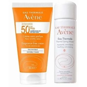 Avene Solaire Cleanance SPF50+ Yağlı Ciltler İçin 50 ml Güneş Kremi + 50 ml Termal Su