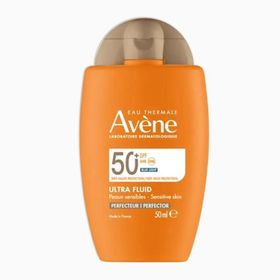 Avene Solaire Ultra Fluid Perfector SPF 50+ 50 ml Cilt Tonu Eşitleyici Renkli Güneş Kremi