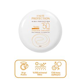 Avene SPF 50 10 gr Renkli Güneş Koruyucu Compact Krem Fondöten