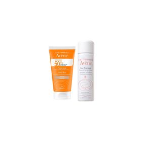 Avene Tinted Fluid SPF50+ Normal Karma Ciltler 50 ml Renkli Güneş Kremi+ 50 ml Termal Su