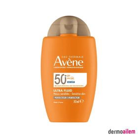 Avene Ultra Fluid Perfector Cilt Tonu Eşitleyici Renkli SPF 50+ 50 ml Güneş Kremi