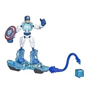 Avengers F5868 Bend And Flex Missions Captain America Buz Görevi Figür