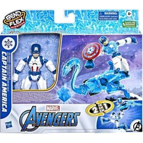 Avengers F5868 Bend And Flex Missions Captain America Buz Görevi Figür