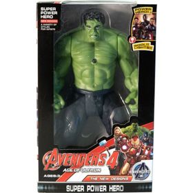 Avengers Işıklı Hareketli 20 cm Hulk Figür