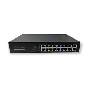 Avenir AV-H1016PL 16 Port Poe Switch + 2 Port Uplink Gigabit