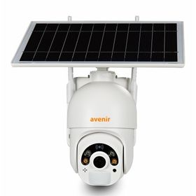 Avenir AV-S410 Solar Sim Kartlı Güneş Enerjili 4G Kablosuz Speed Dome Pilli Kamera