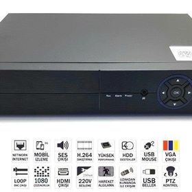 Avenir AV-TR08-4MN 8 Kanal Kayıt Cihazı