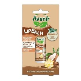 Avenir Vegan Coconut & Vanilla Stick Lip Balm