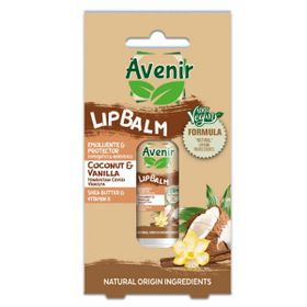 Avenir Vegan Coconut & Vanilla Stick Lip Balm