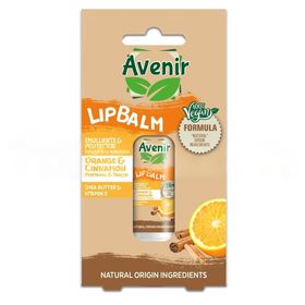 Avenir Vegan Orange & Cinnamon Stick Lip Balm