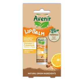 Avenir Vegan Orange & Cinnamon Stick Lip Balm