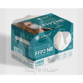 Avenof FFP2 Nr 5 Katlı 30 Adet N95 Maske
