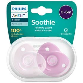 Avent 0-6 Ay Pembe Soothie Emzik