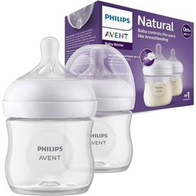 Avent 0+ Ay 2'li 125 ml Natural PP Biberon