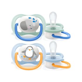 Avent 080/05 Ultra Air 0-6 Ay Erkek Hayvan Desenli Emzik