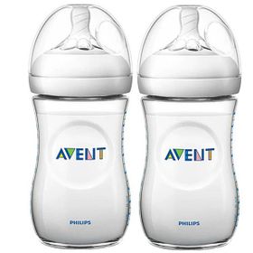 Avent Natural PP Yavaş Akış 1 Ay Üzeri 260 ml 2'li Biberon