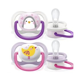 Avent Philips 0-6 Ay Kız Avent Ultra Air Night Karanlıkta Parlar Gece Emziği