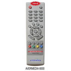 Avermedia 6000 Uydu Alıcı Kumandası