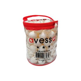 Avessa 100'lü Masa Tenisi Antrenman Topu Beyaz