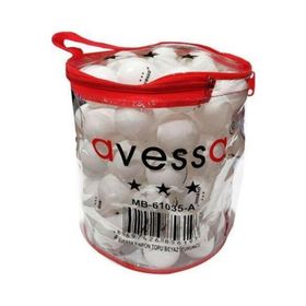 Avessa 100'lü Masa Tenisi Antrenman Topu Beyaz