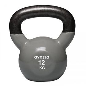 Avessa 12 Kg Gri Kettlebell Dambıl