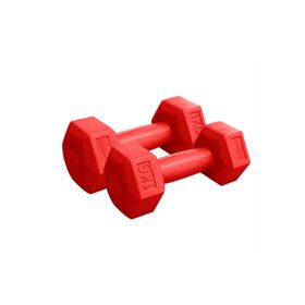 Avessa 2x1 kg Kırmızı Dambıl Set