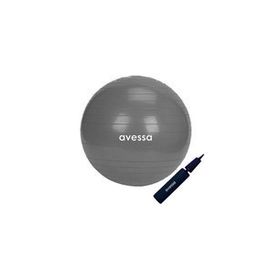 Avessa 55 cm Gri Pompalı Pilates Topu