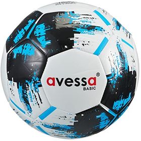 Avessa Basic3M Avessa Basic No3 Parlak Deri Mavi Futbol Topu