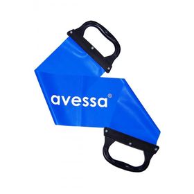 Avessa CE-500 Sert Direnç Mavi Tutamaçlı Pilates Bandı