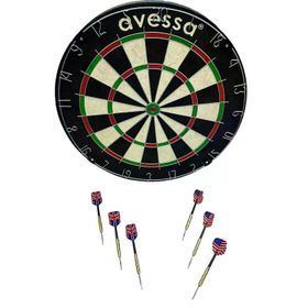 Avessa DART-150 Sisal Profesyonel Dart Tahtası Seti
