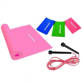 Avessa Deluxe Pembe 5 Parça Medium Pilates Seti