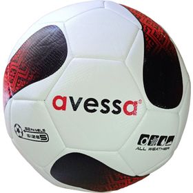 Avessa Hybrid No 5 Kırmızı Siyah Hft-4000-100 Futbol Topu