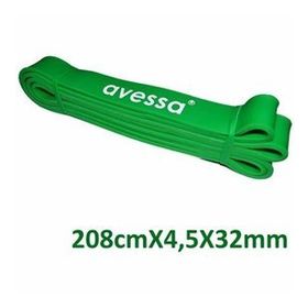 Avessa LPB-32 Yeşil 32 mm Tam Sertlik Lateks Güç Bandı