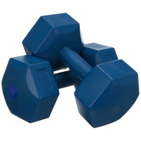 Avessa Mavi 6 kg Vinly Kaplama Pvc Dambıl Set