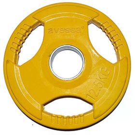 Avessa MB-12111 1.25 kg Sarı Olimpik Kauçuk Plaka